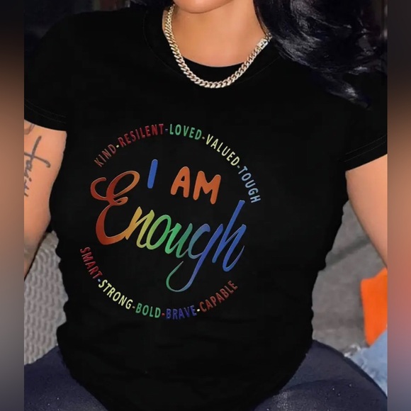 Tops - New “You Are Enough” Tee- Size XL